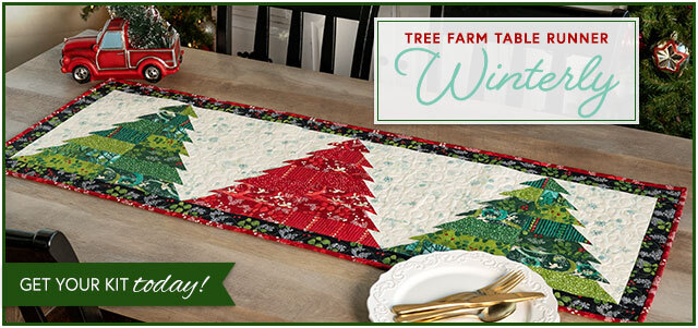 Tree Farm Table Runner Kit - Winterly