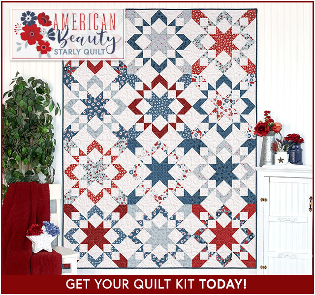 Starly Quilt Kit - American Beauty