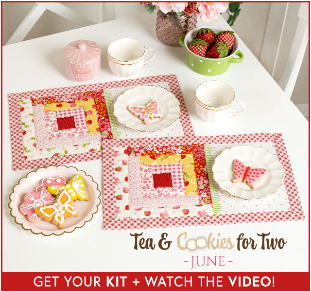 Tea & Cookies for Two - June Kit - Makes 2