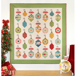 link to Decorating the Tree Quilt Kit - Home Town Holiday