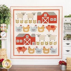 link to  My Little Farm Quilt Kit - RESERVE