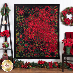 link to Poinsettia Kaleidoscope Quilt Kit