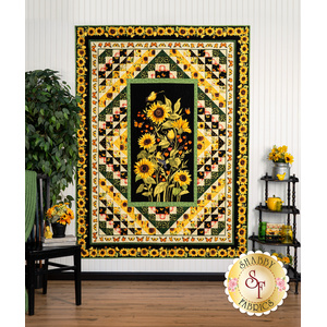 link to Sunflower Splendor Panel Quilt Kit