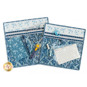 link to Quilt As You Go Project Bag Kit - Beach House - Makes 2 Bags!