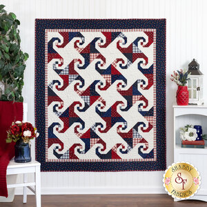 link to Snails Trail Quilt Kit - Friday Harbor