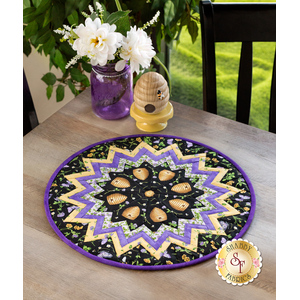 link to Point of View Kaleidoscope Folded Star Table Topper Kit - Honey & Clover