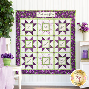 link to Fruit of the Spirit Panel Star Quilt Kit - Camille
