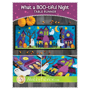 link to What A Boo-tiful Night Table Runner Pattern