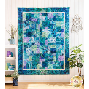 link to Easy as ABC and 123 Quilt Kit - Whale Song