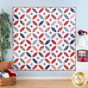 link to Orange Blossom Throw Quilt Kit - Isabella