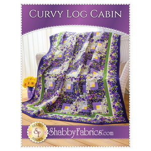 link to Curvy Log Cabin Quilt Pattern