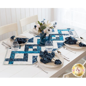 link to Lattice Table Runner - Bali Batiks