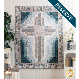 link to Farmhouse Cross Quilt Kit - RESERVE