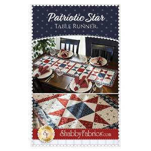 link to Patriotic Star Table Runner Pattern