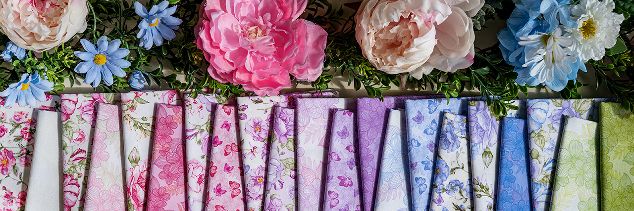 Anthemy Lavender - Judy's Bloom Collection by Eleanor Burns for