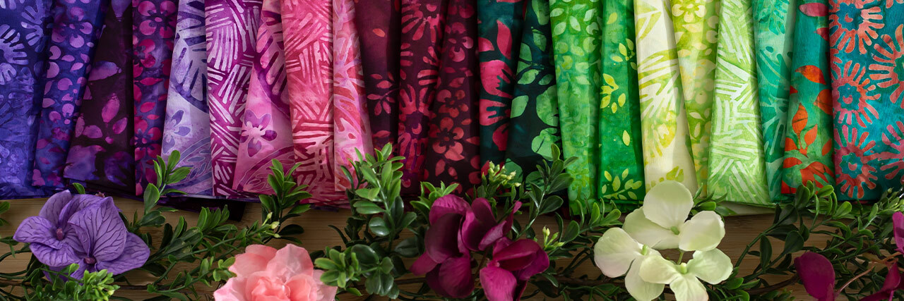 header image for Floral Paradise - Artisan Batiks