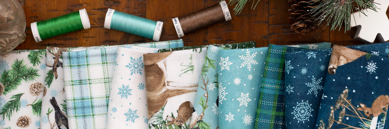 header image for Woodland Woolies Flannel