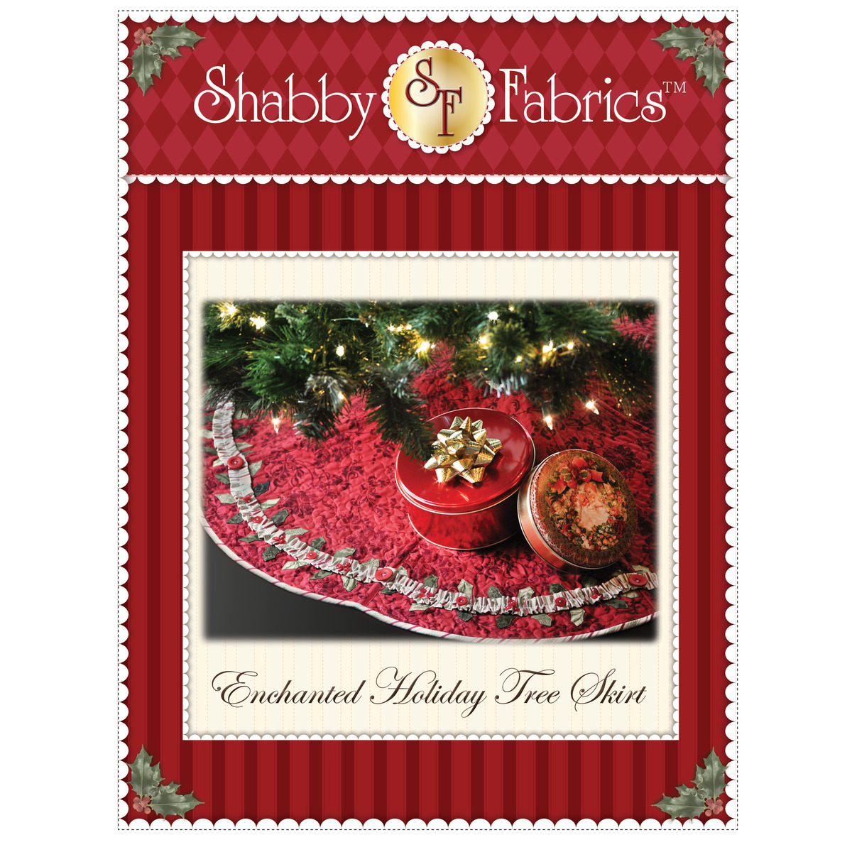 Enchanted Ornament Cross-Stitch Christmas Stocking Kit