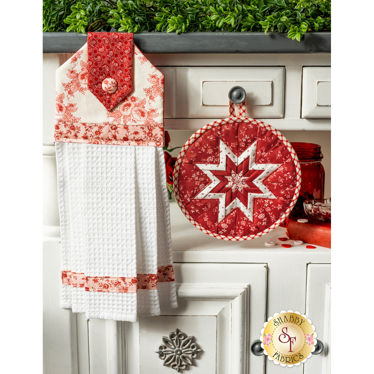 Hanging Towel Kit - Through The Years - Cream