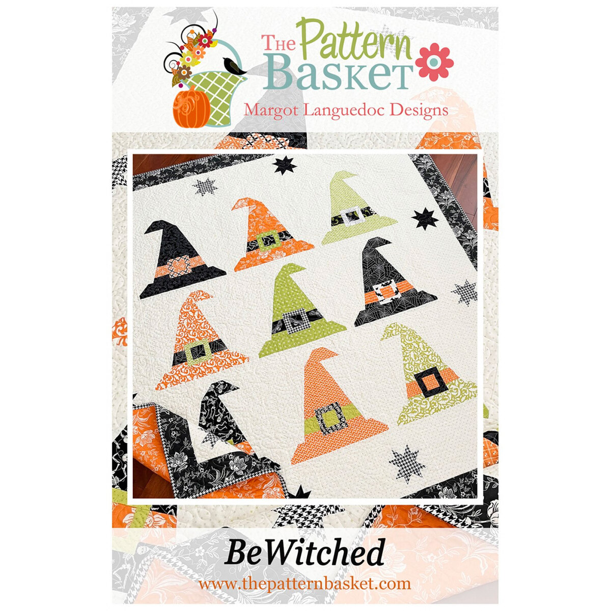 Quilted Witch Quilt Kit, Featuring Bee Dots by Lori Holt