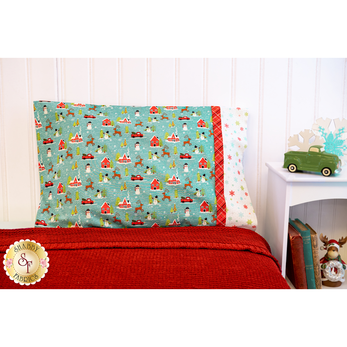 Shabby fabrics 2025 magic pillowcase