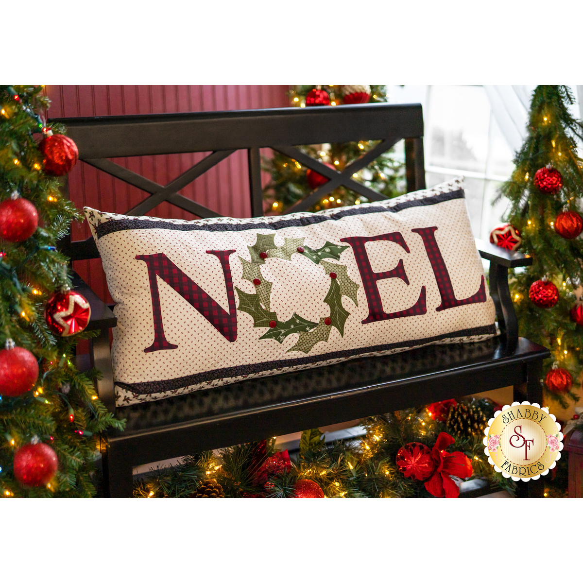 Noel Pillow Kit - Christmas at Buttermilk Acres | Shabby Fabrics