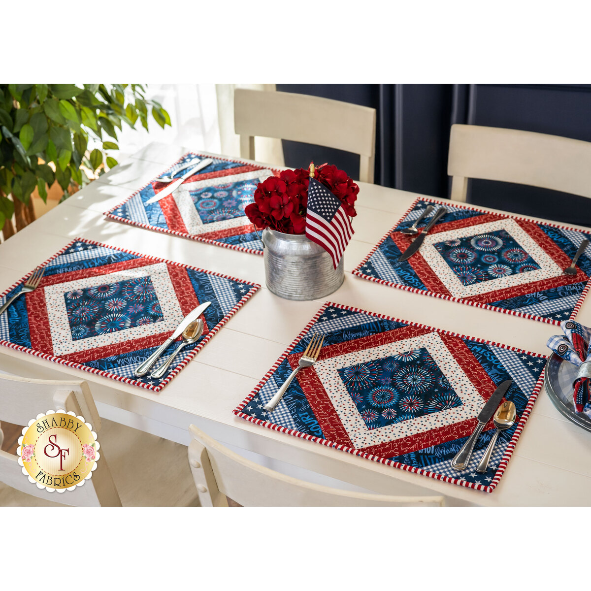 Quilt As You Go Casablanca Placemat from June Tailor