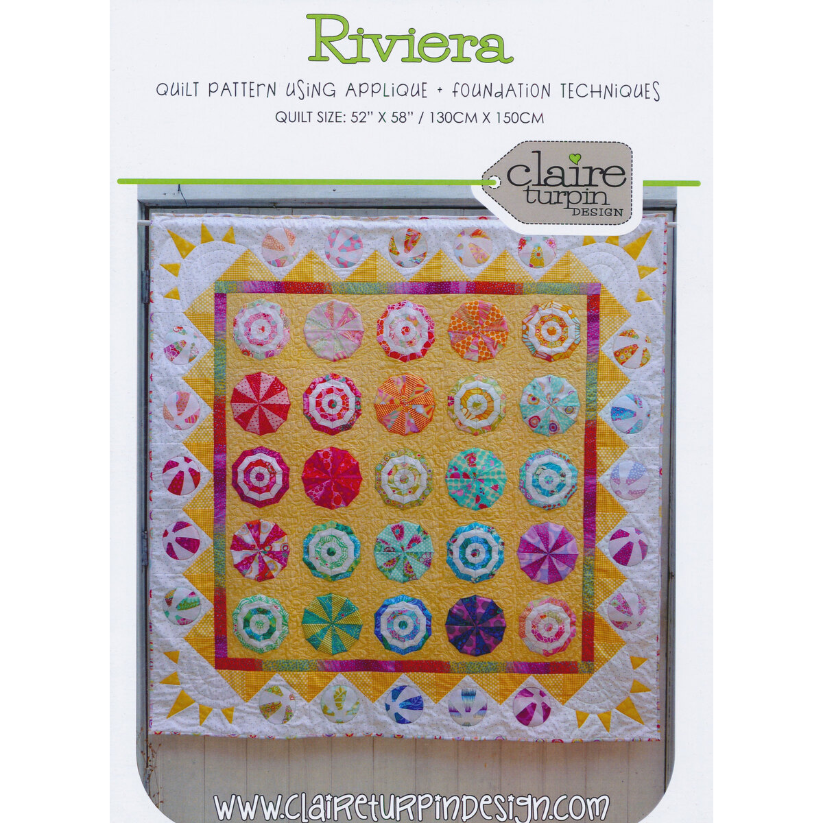 Riviera Quilt Pattern | Shabby Fabrics