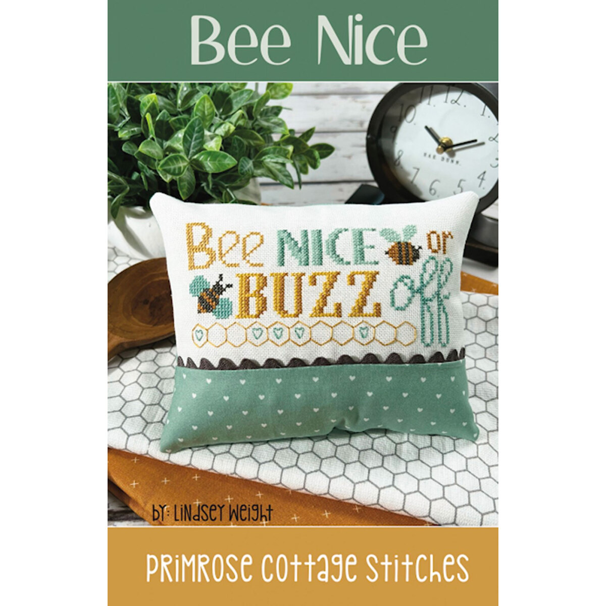 Bee Nice Cross Stitch Pattern