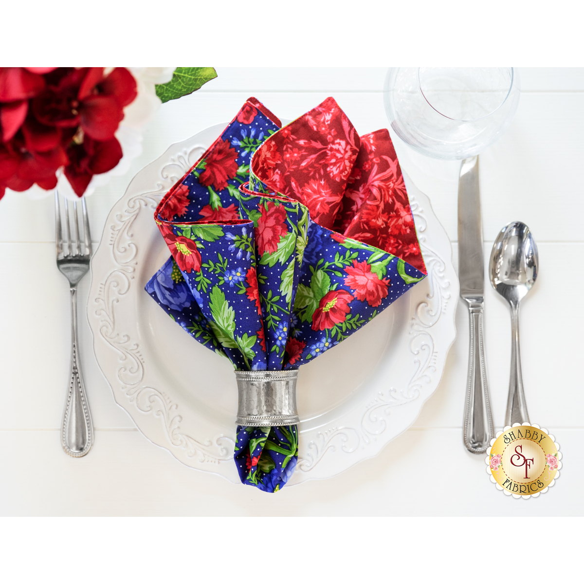 Jubilee Linen Napkins (Set of 4)