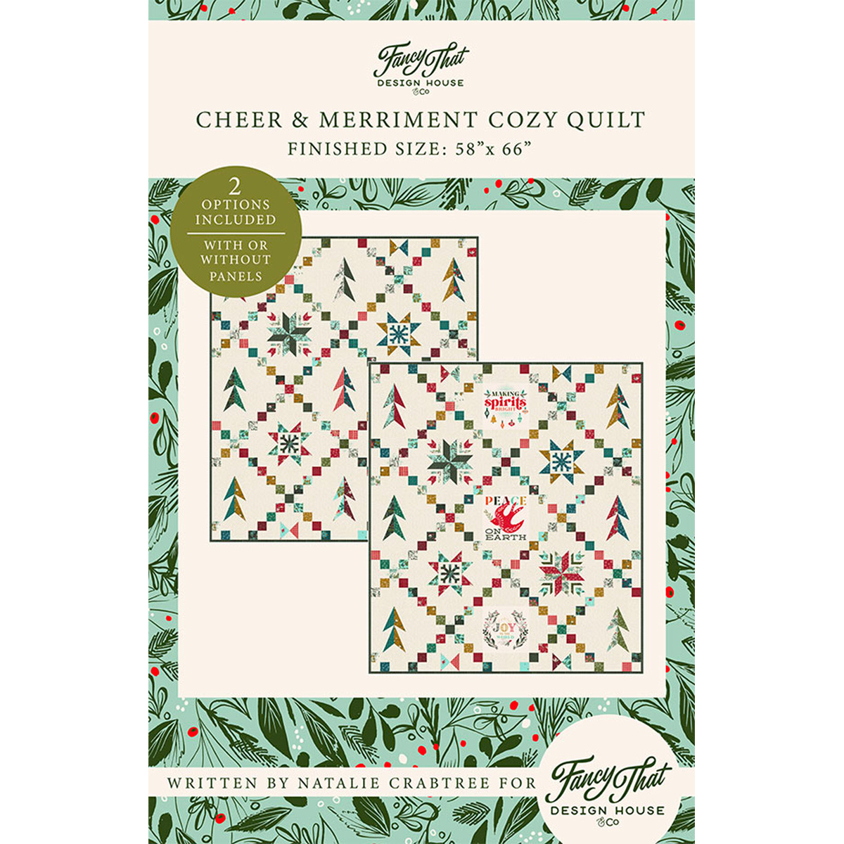 Cheer & Merriment Cozy Quilt Pattern Shabby Fabrics