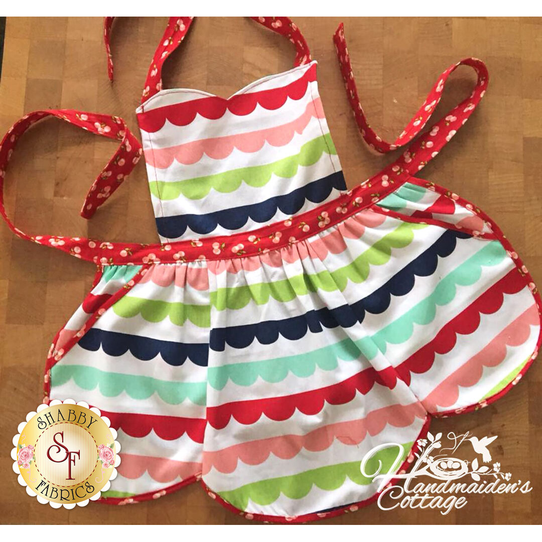 Everyday Apron (Girl's) Pattern - PDF Download | Shabby Fabrics