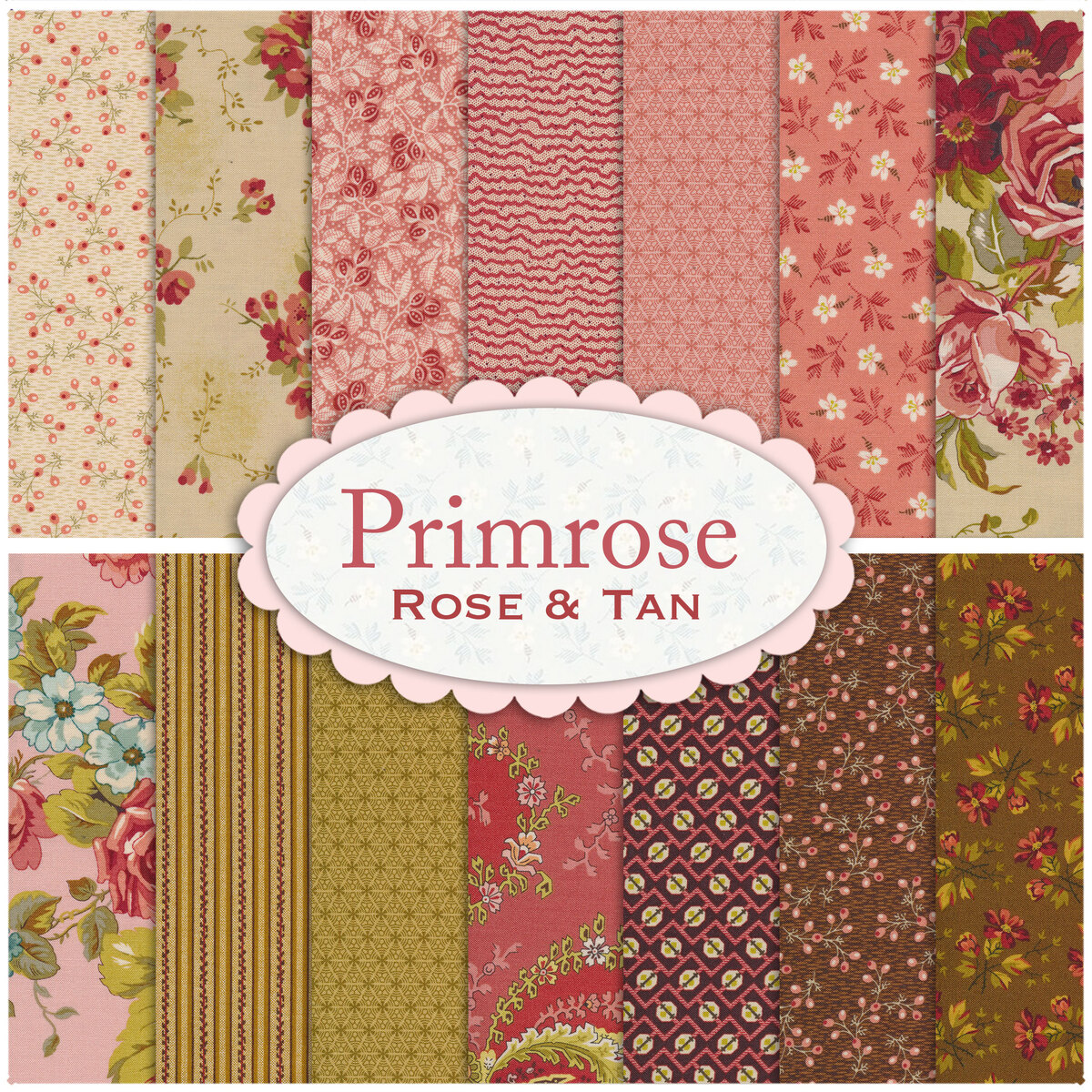 Primrose 10 Squares  Laundry Basket Quilts for Andover Fabrics