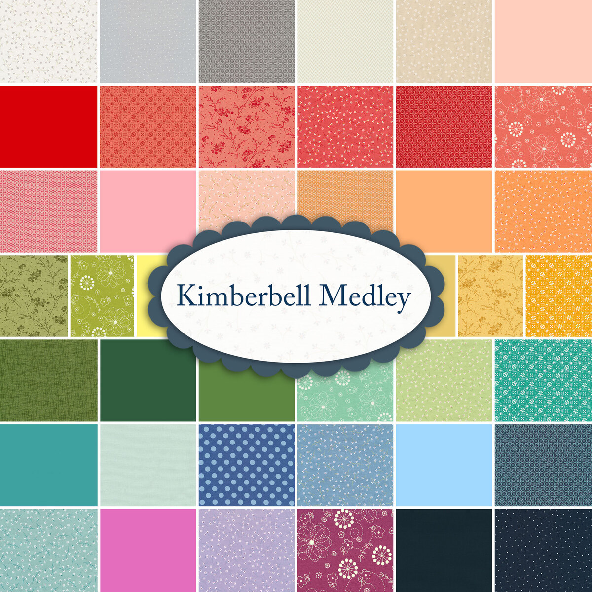 Kim's Picks Kimberbell Medley Fat Quarter Bundle | Kimberbell Designs for  Maywood Studio