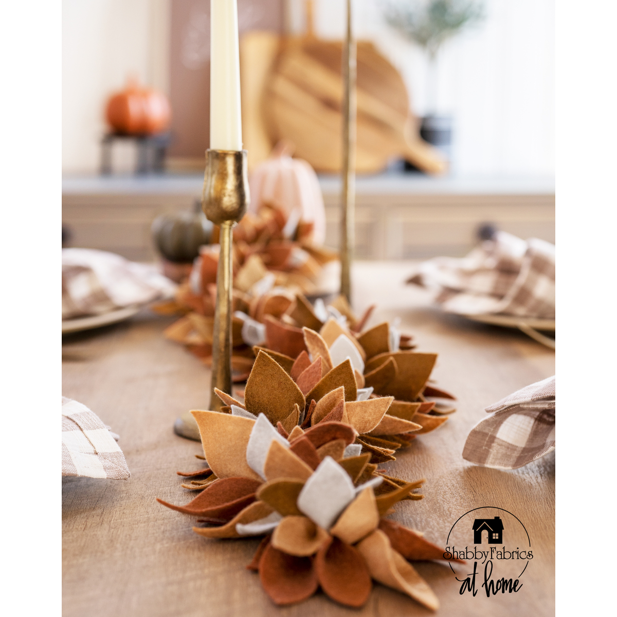 Fall Centerpiece- Classic Fall selling and Sage