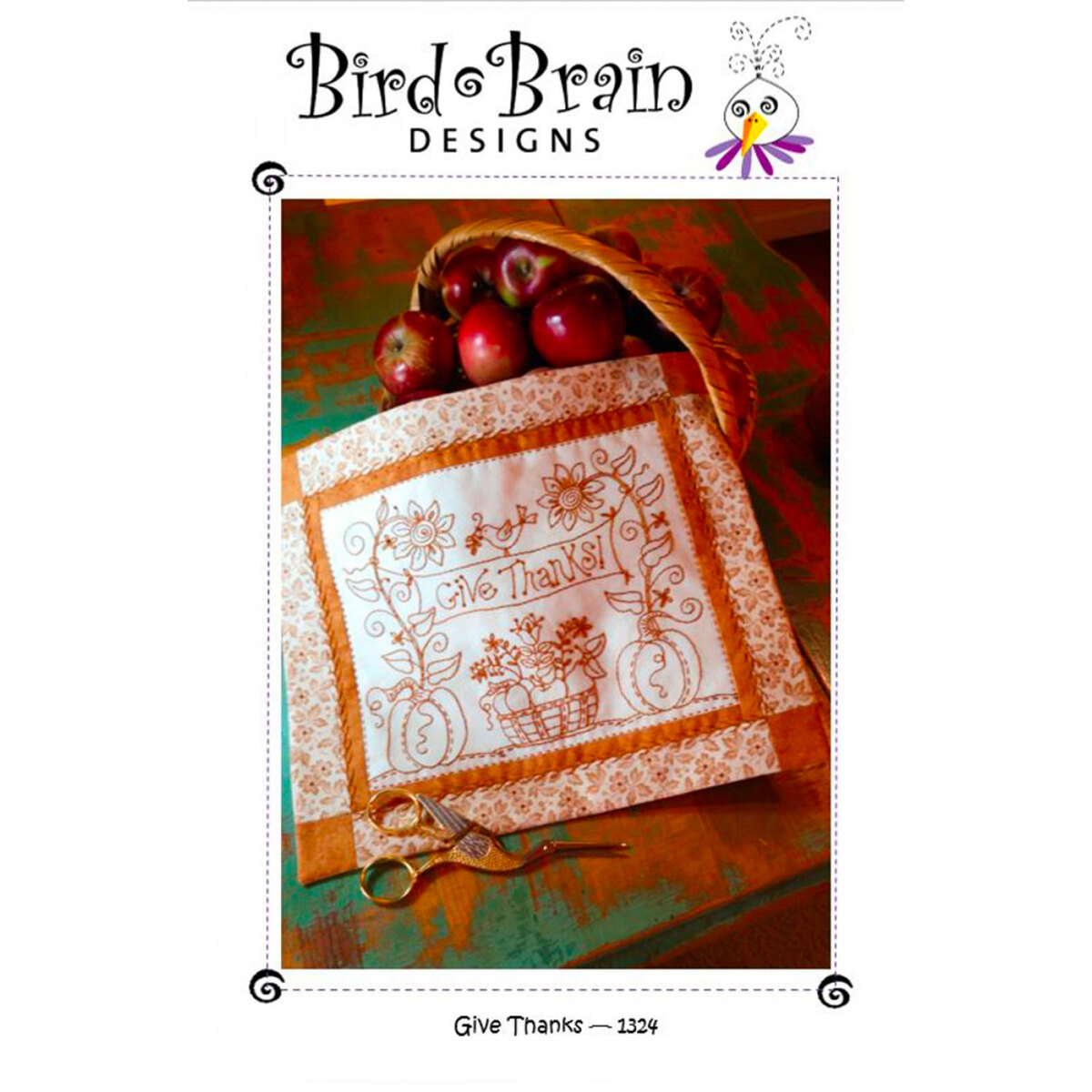 Thanksgiving Hand Embroidery Pattern