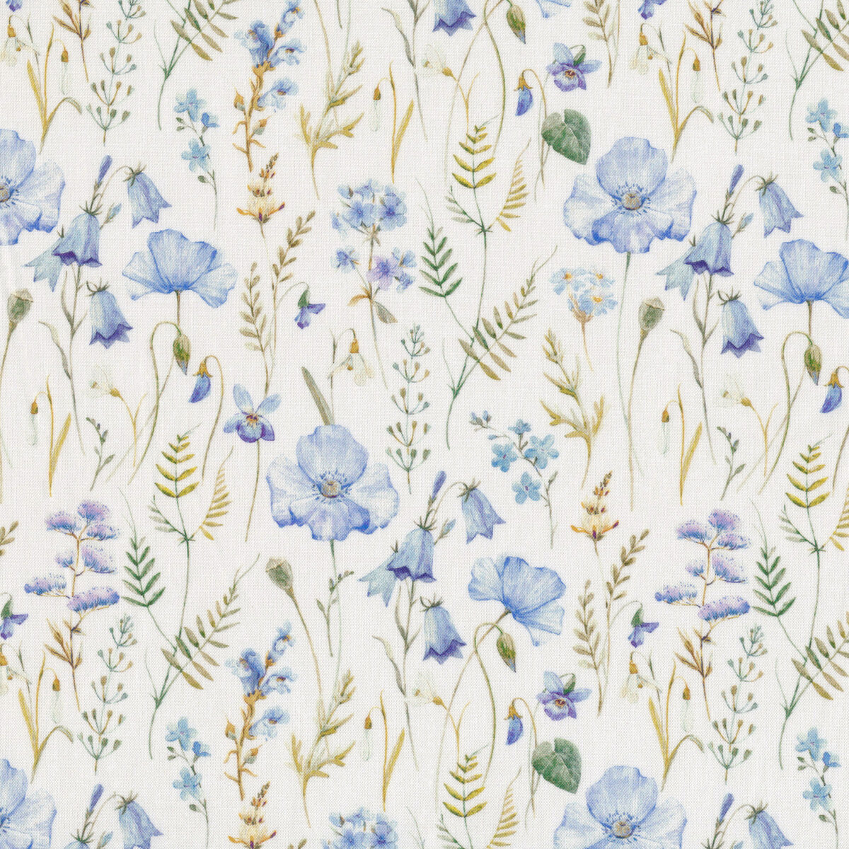 Periwinkle Spring 9PS-1 Field from In the Beginning Fabrics | Shabby ...