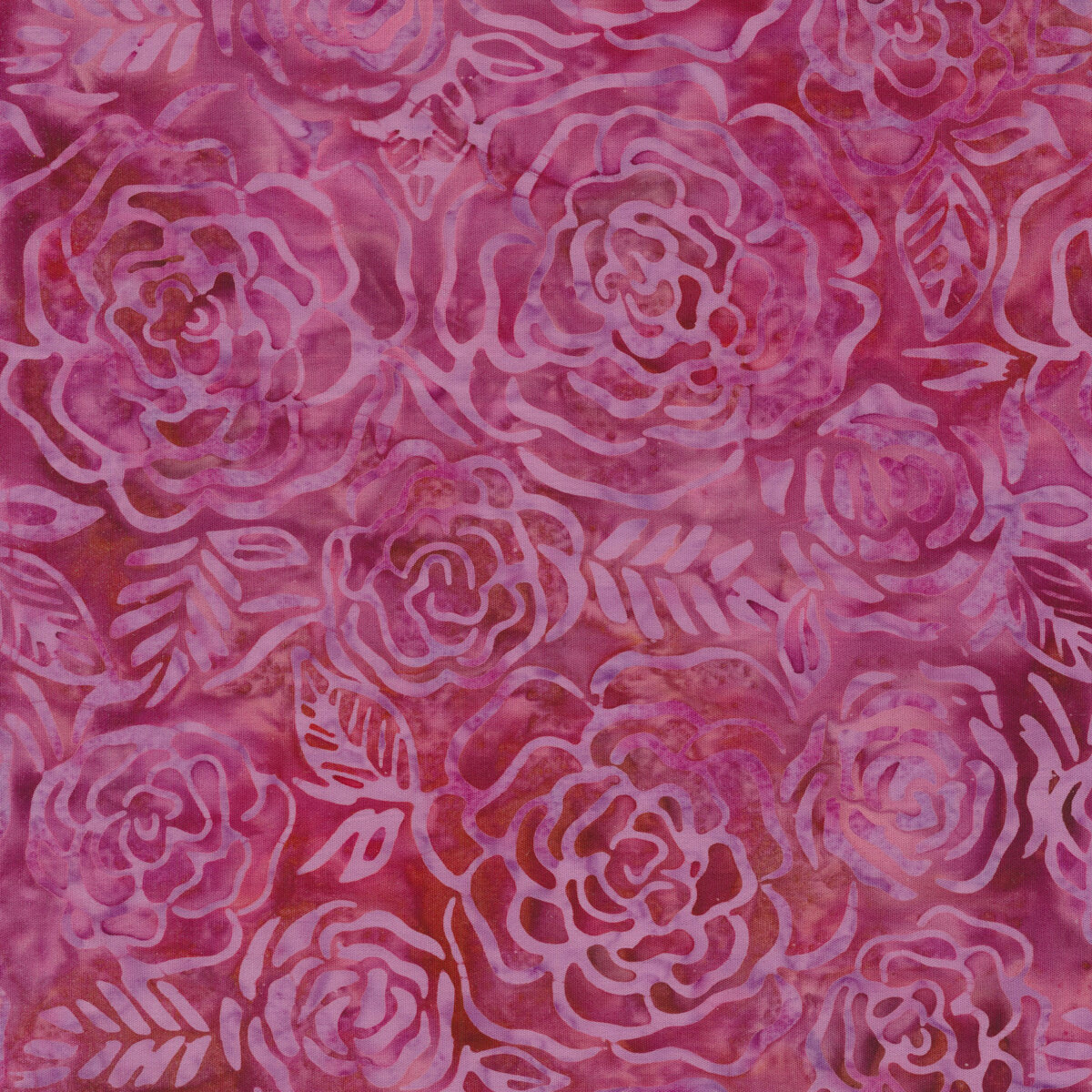 Bali Sweet Rose II 922828 Magenta from Benartex Shabby Fabrics