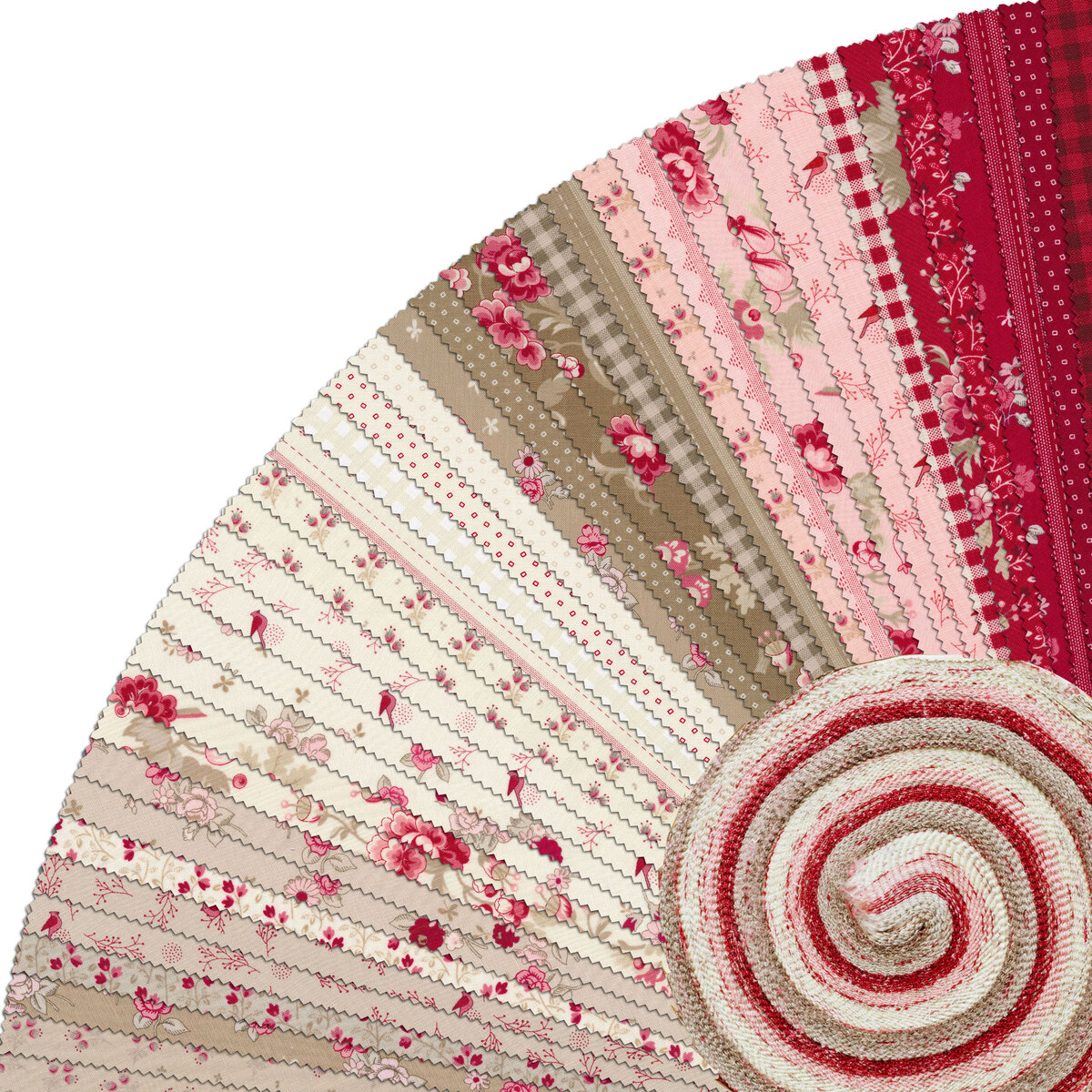Sugarberry Jelly Roll by Hill Designs for Moda | Shabby Fabrics