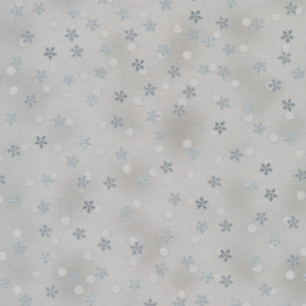 Stof Christmas - Frosty Snowflake 4590-902 Gray/Silver by Stof Fabrics ...