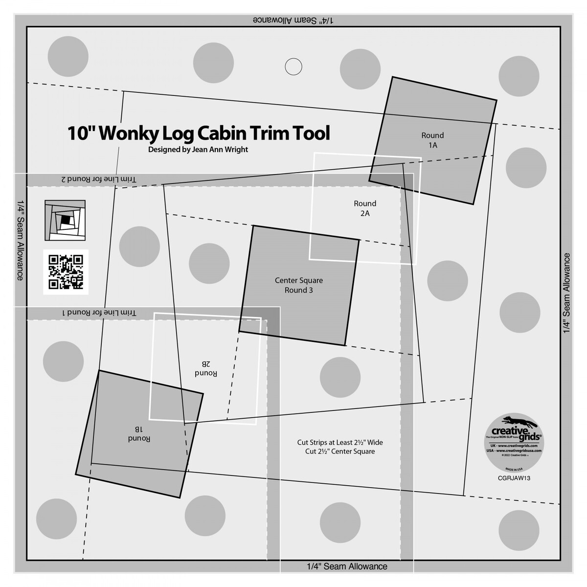 Rotating Self Healing Cutting Mat 14X14 (13 Grid), Perfect for Quilting &  Art P