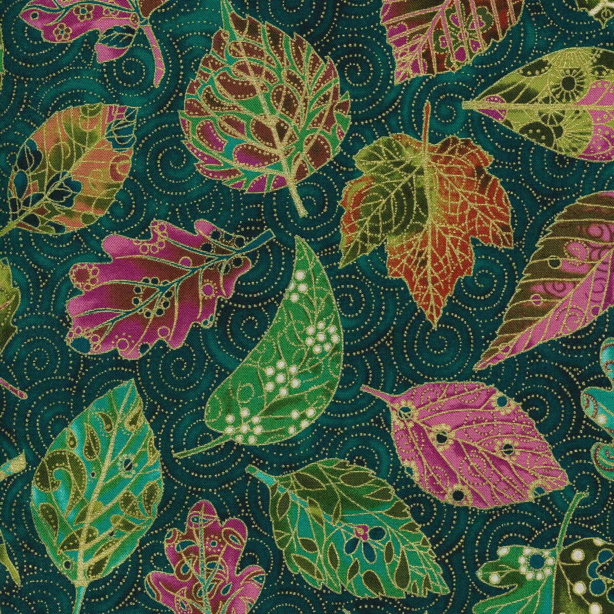 Robert Kaufman Fabrics - Loose Leaf - Spiral Peach – Quality Time
