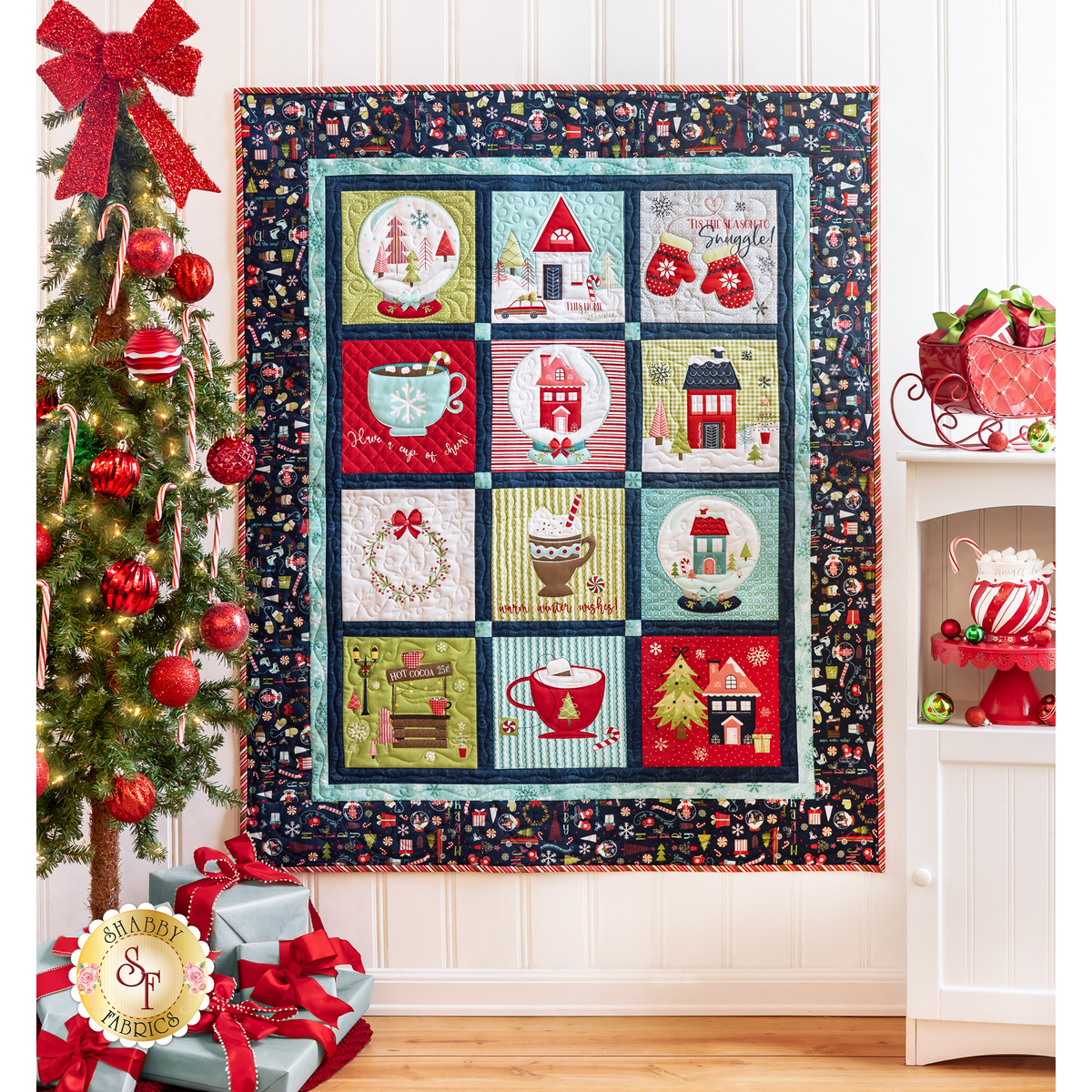 Cup of Cheer Quilt Kit | Shabby Fabrics