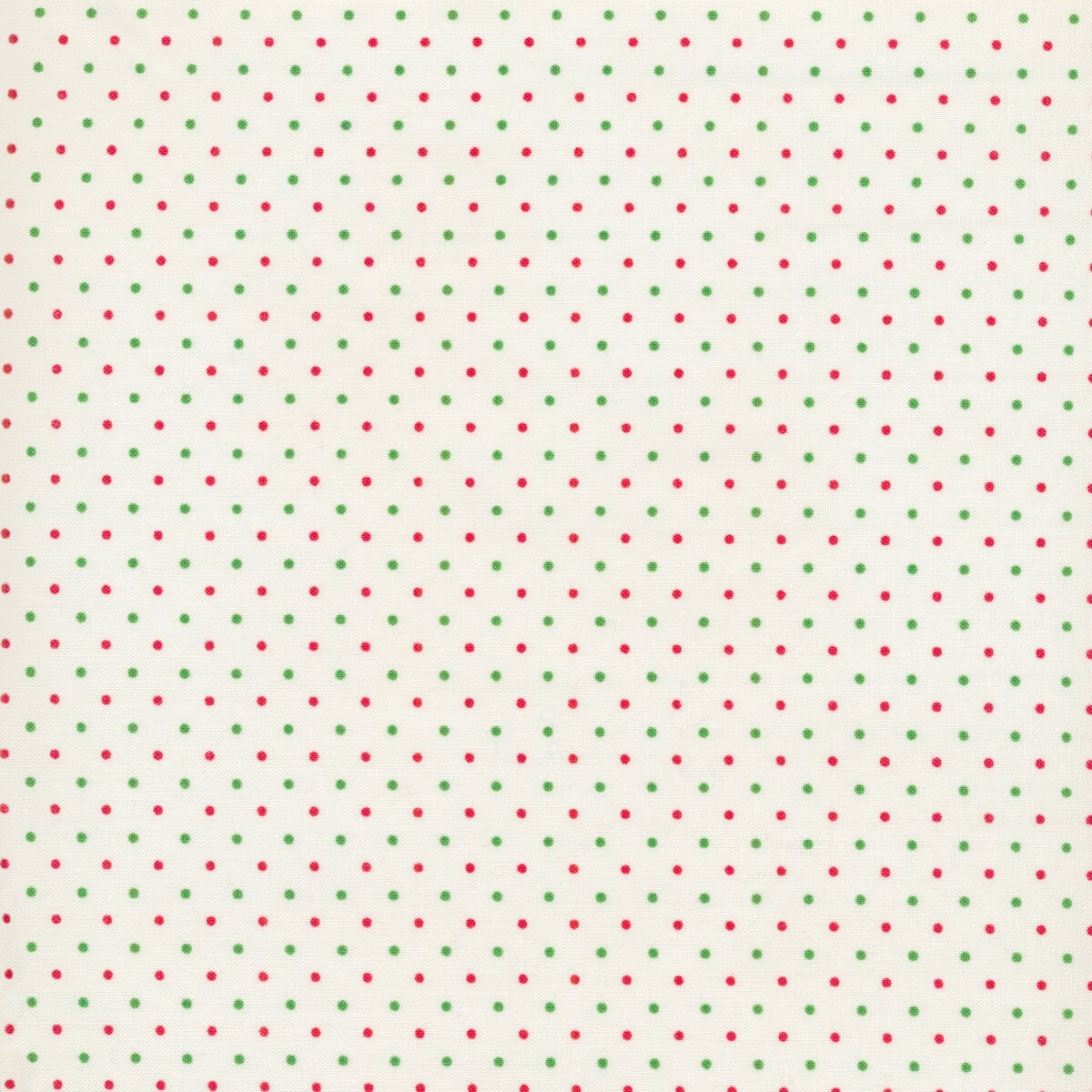 Moda Essential Dots 8654-138 White Red Green by Moda Fabrics | Shabby ...