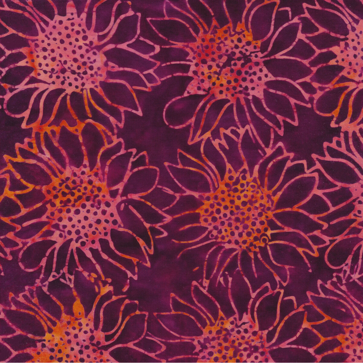 India Batik Fabric