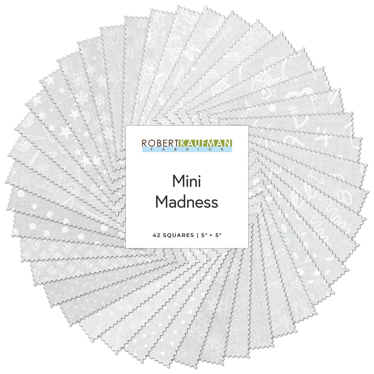 Mini Madness White on White Sewing Notions Mini Madness White on White Sewing Notions