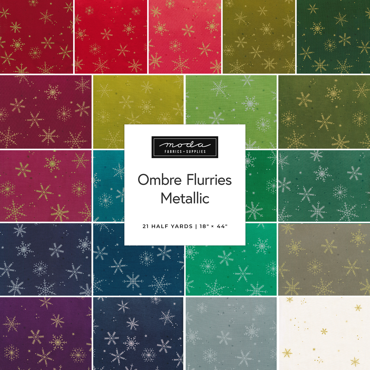 Winter Flurries hotsell Fat Quarter Bundle BY MODA