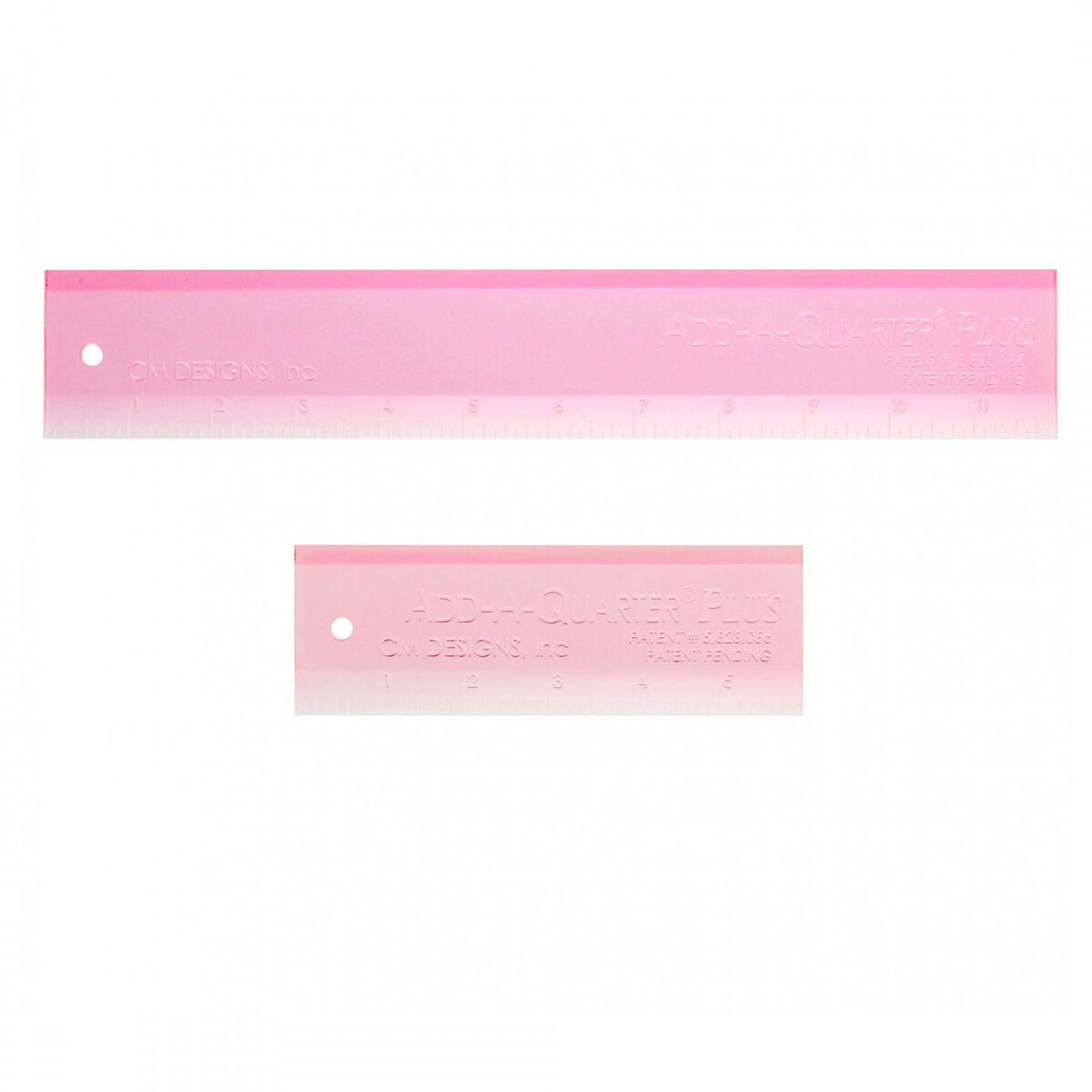Add-A-Quarter Ruler Combo Pack - Pink