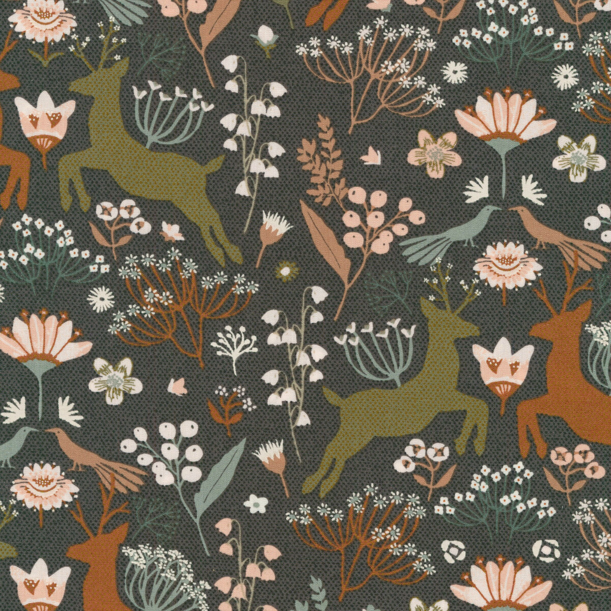 Botanist BTA21450 Woodlandia Charcoal by Katarina Roccella for Art