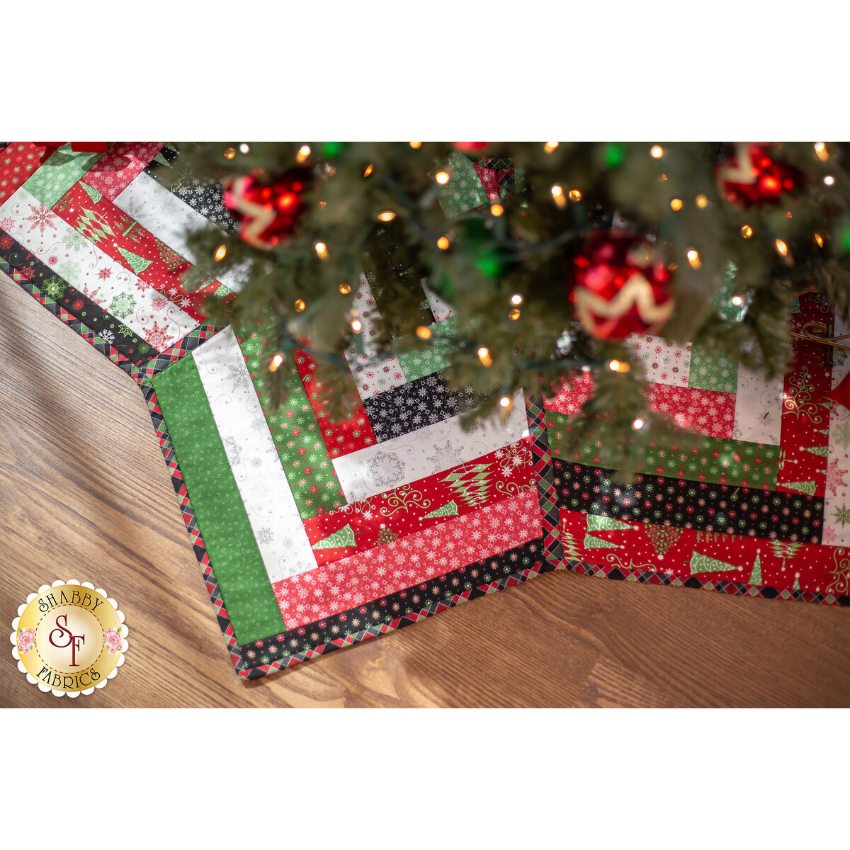 Christmas Night Tree Skirt Kit